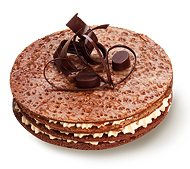 Торт "Милли - Фольи" Шоколадный (Torta Millefoglie al Cioccolato)